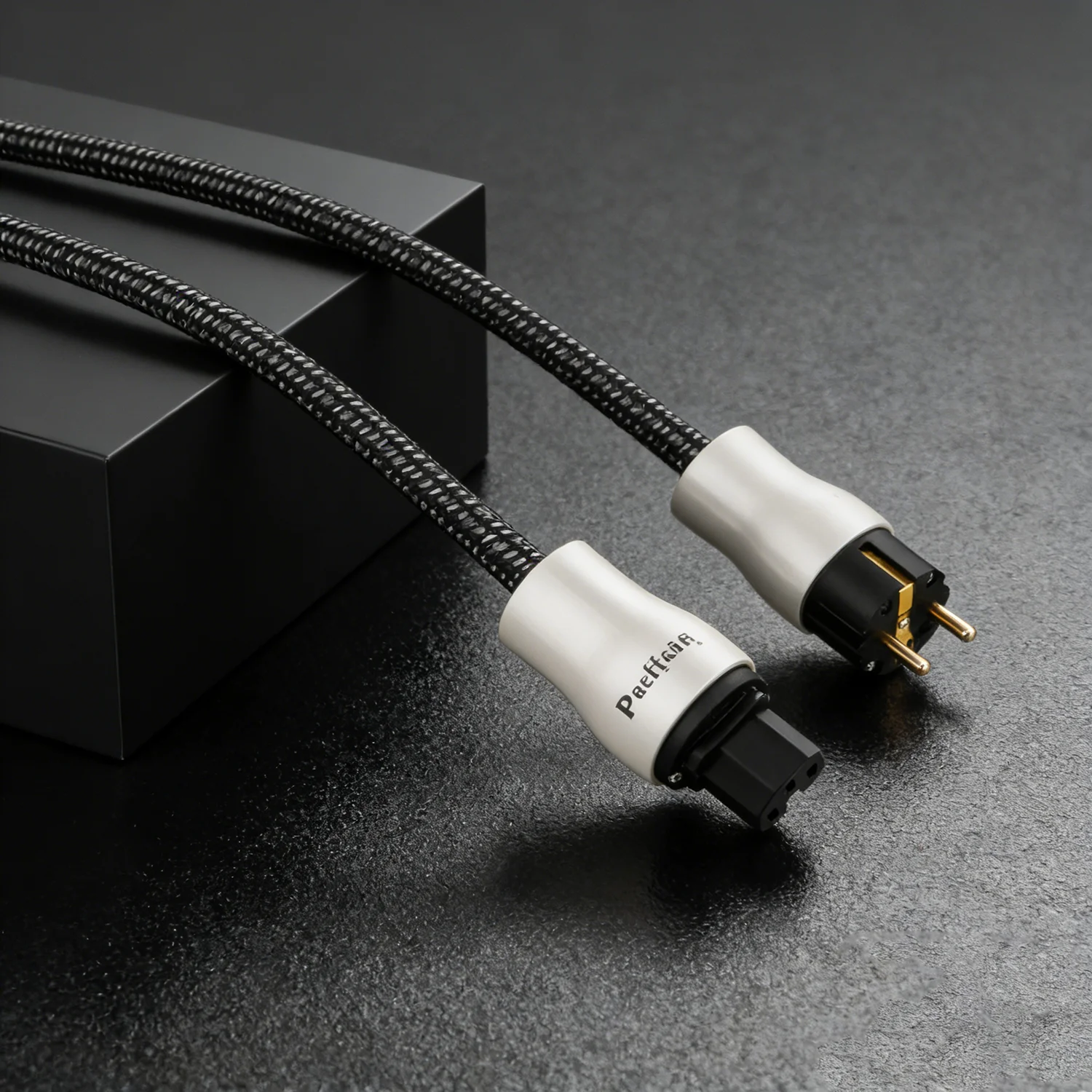 HiFi Audio Power Cable C15 Female, 125V/15A for CD/DVD/Mixer/Amplifier/DAC Recorder