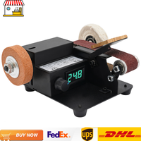 350W Variable Speed Mini Belt Sander Multi-Material Sanding System Grinder with 30*340mm Sanding Belt