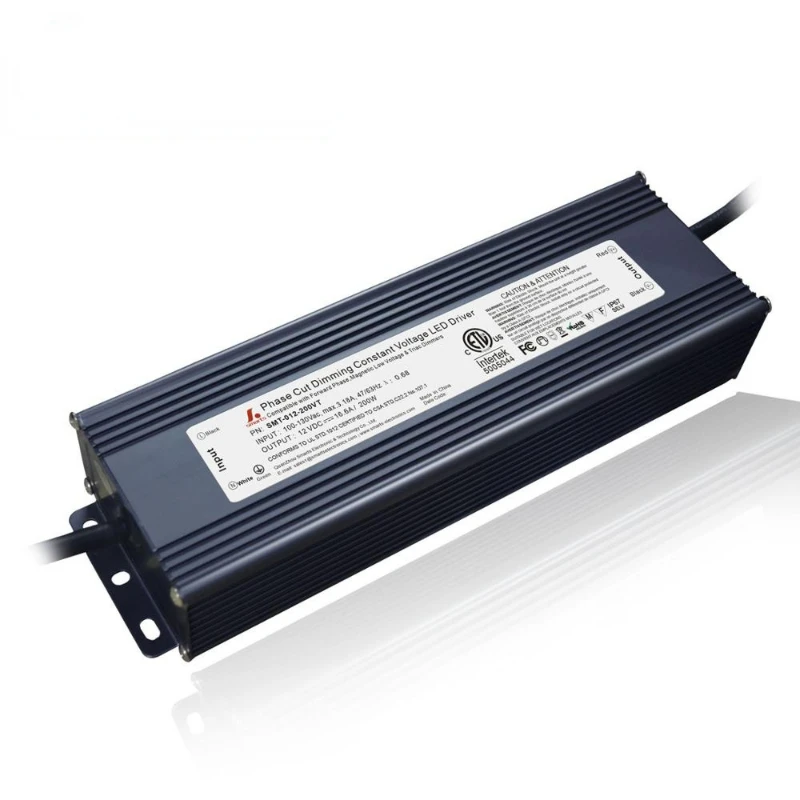 

Waterproof constant voltage 120v 230v ac 12v 24v dc 200w triac dimmable led driver