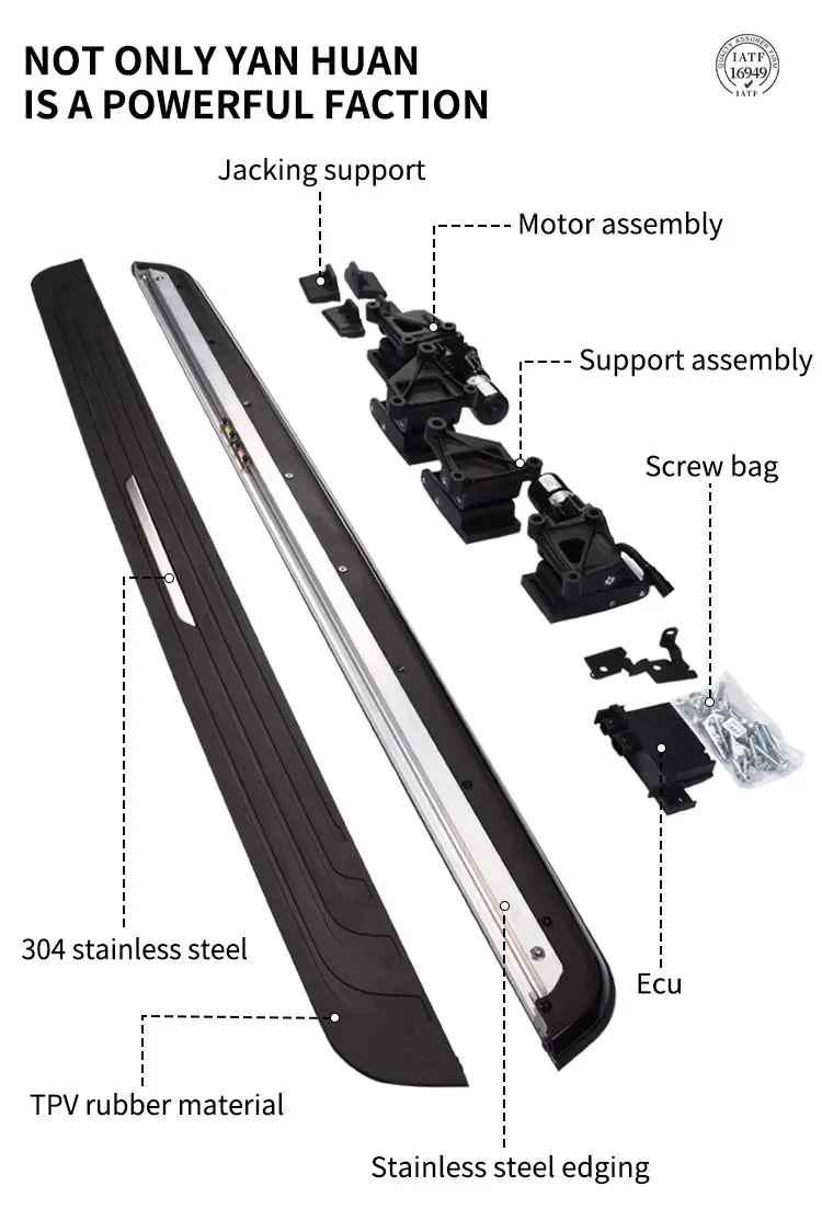 Noble 4X4 New other exterior accessories powered step running boards FOR Range Rover Vogue 2023 Electric side step