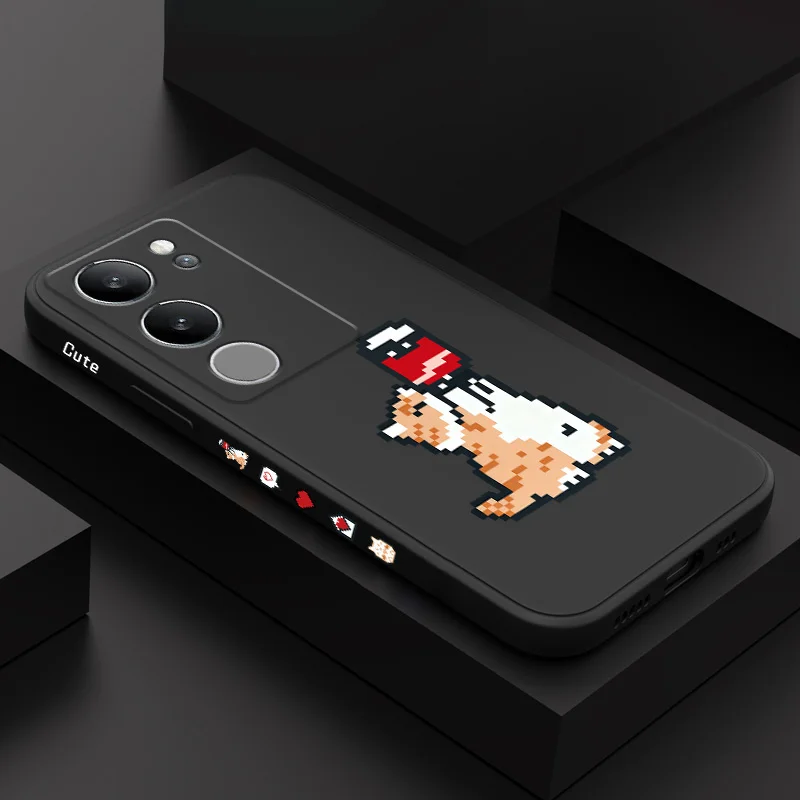 

Coke Cat Phone Case For VIVO V50 V40 V30 V29 V29E V27 V27E V23 V23E V21 V20 Y20 Y12 Y21 Y22 Pro Silicone Cover