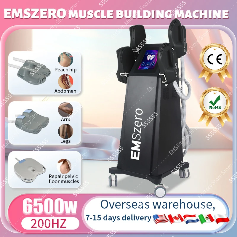 

Nova Professional EMSzero Body Sculpt Machine Обновление жира 6500 Вт EMSzero Устройство для похудения EMS RF ABS Стимулятор мышц