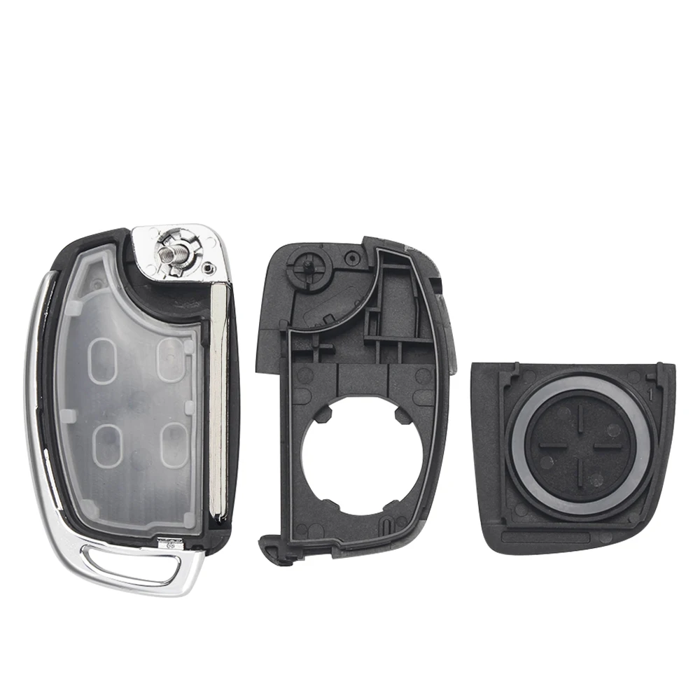 KEYYOU 10 Stück für Hyundai HB20 IX35 I45 SANTA FE Accent I40 I20 HY15/HY20/TOY40 Schlüsselgehäuse Neu 3-Tasten-Fernbedienung Autoschlüsselgehäuse – Detail 5