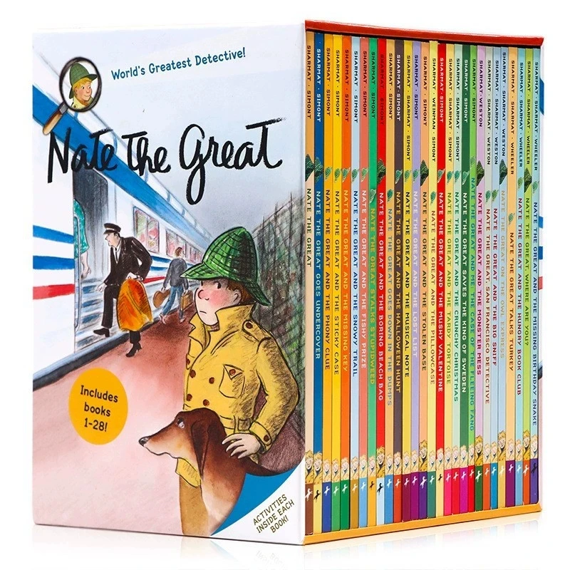 

Magical Detective Nate 30 Books Children's Bridge Chapters English Novels