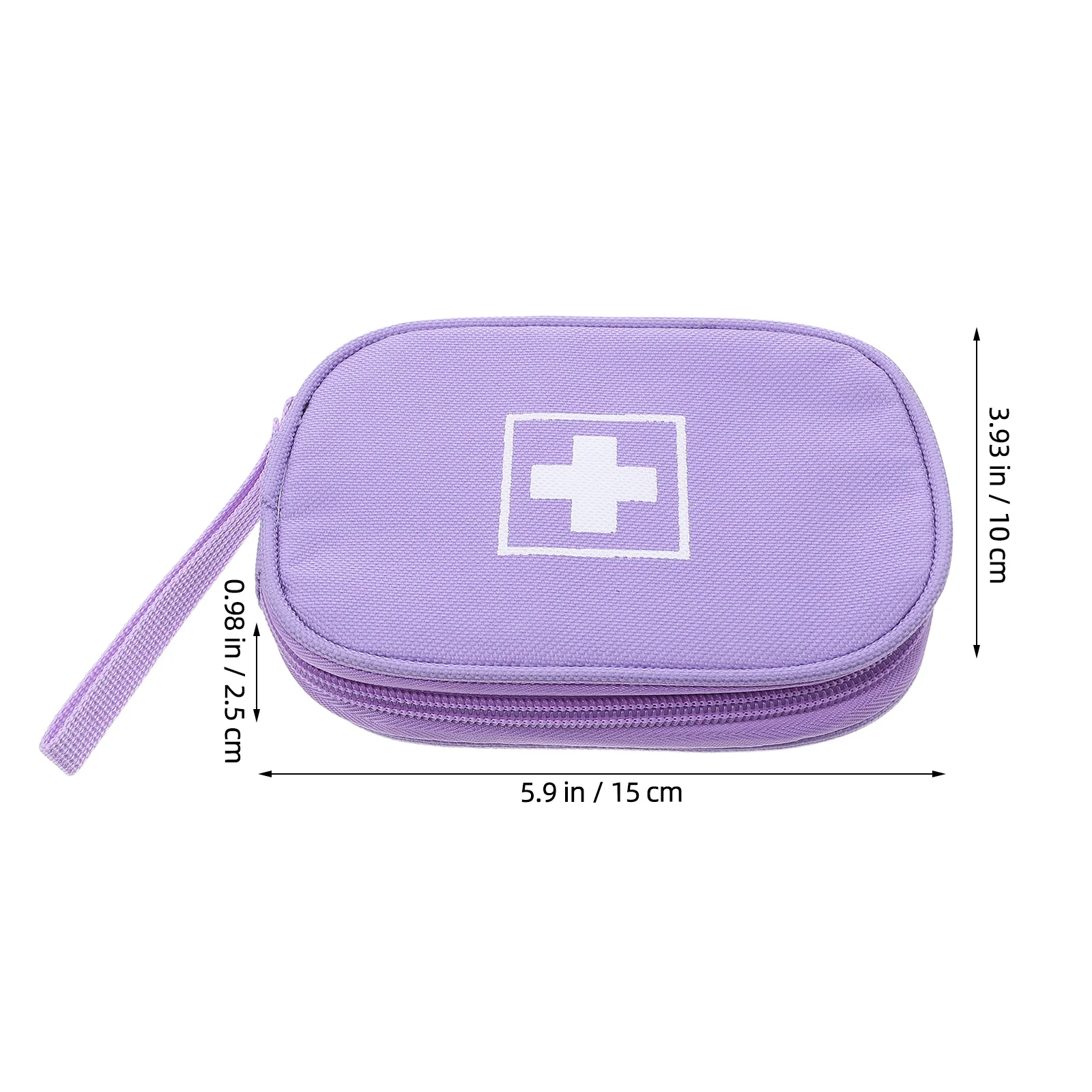 حقيبة إسعافات أولية محمولة مدمجة، منظم أدوية مقاوم للماء للسفر في الهواء الطلق، حقيبة إسعافات أولية للطوارئ المنزلية #6