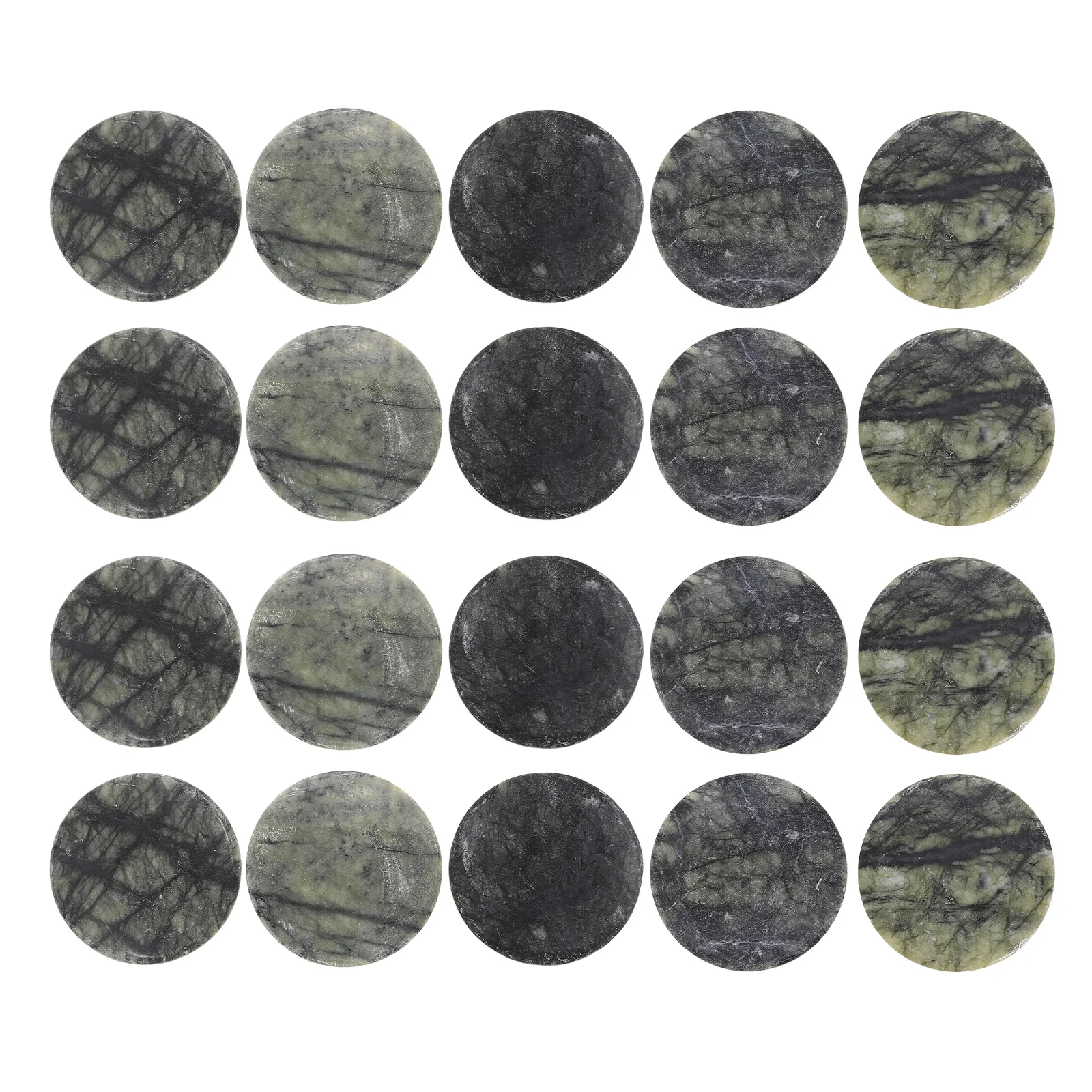 

40Pcs Natural Skipping Stones Flat Rocks Water Game for Outdoor Lakes Rivers Pools Family Social Fun Skipping Rocks