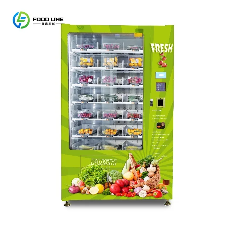 

Community Fresh Food Vending Machine for Sale a Variety of Vegetables and Fruits