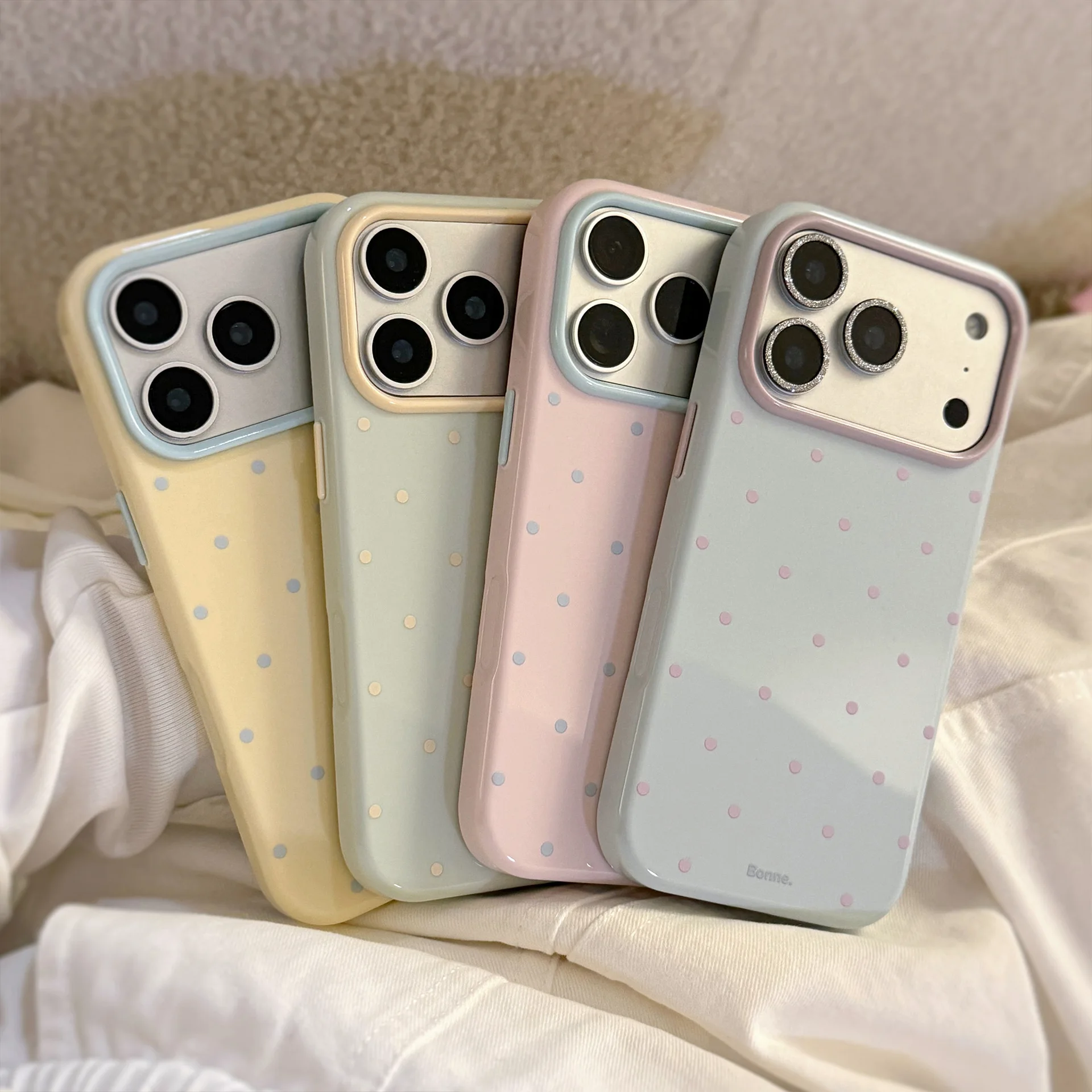 INS Koreanische Polka Dots Can – Phone Cases Polka Dot Bewertung und Preis