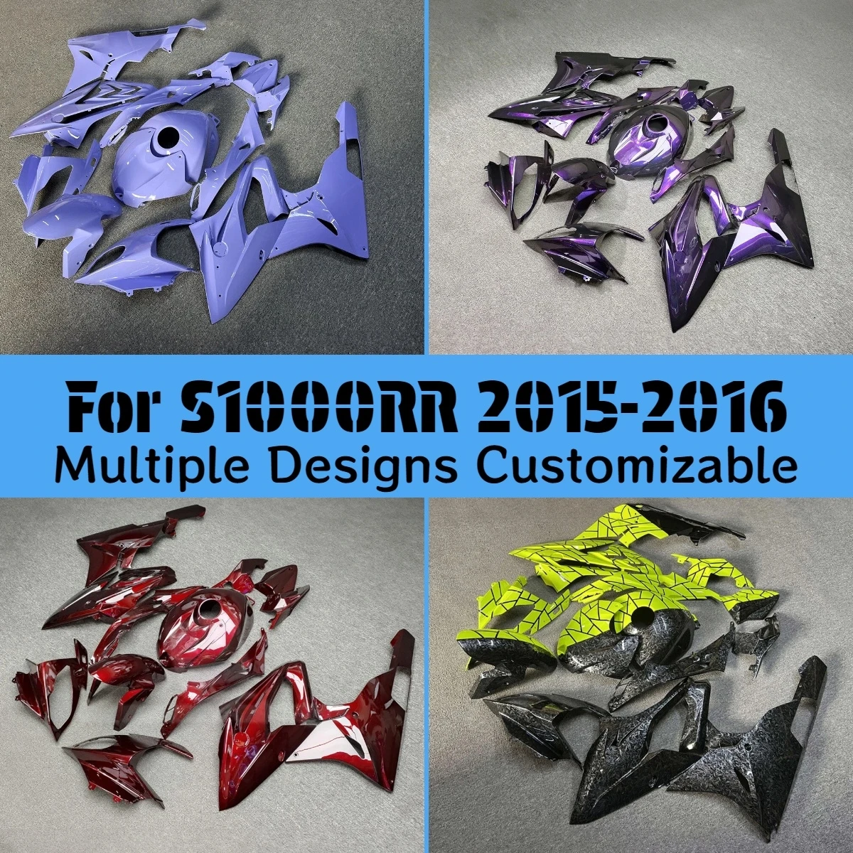 Prime Fairing Kit S1000RR 2015 2016 Chameleon Color Motorcycle Fairings for BMW S 1000RR 15 16
