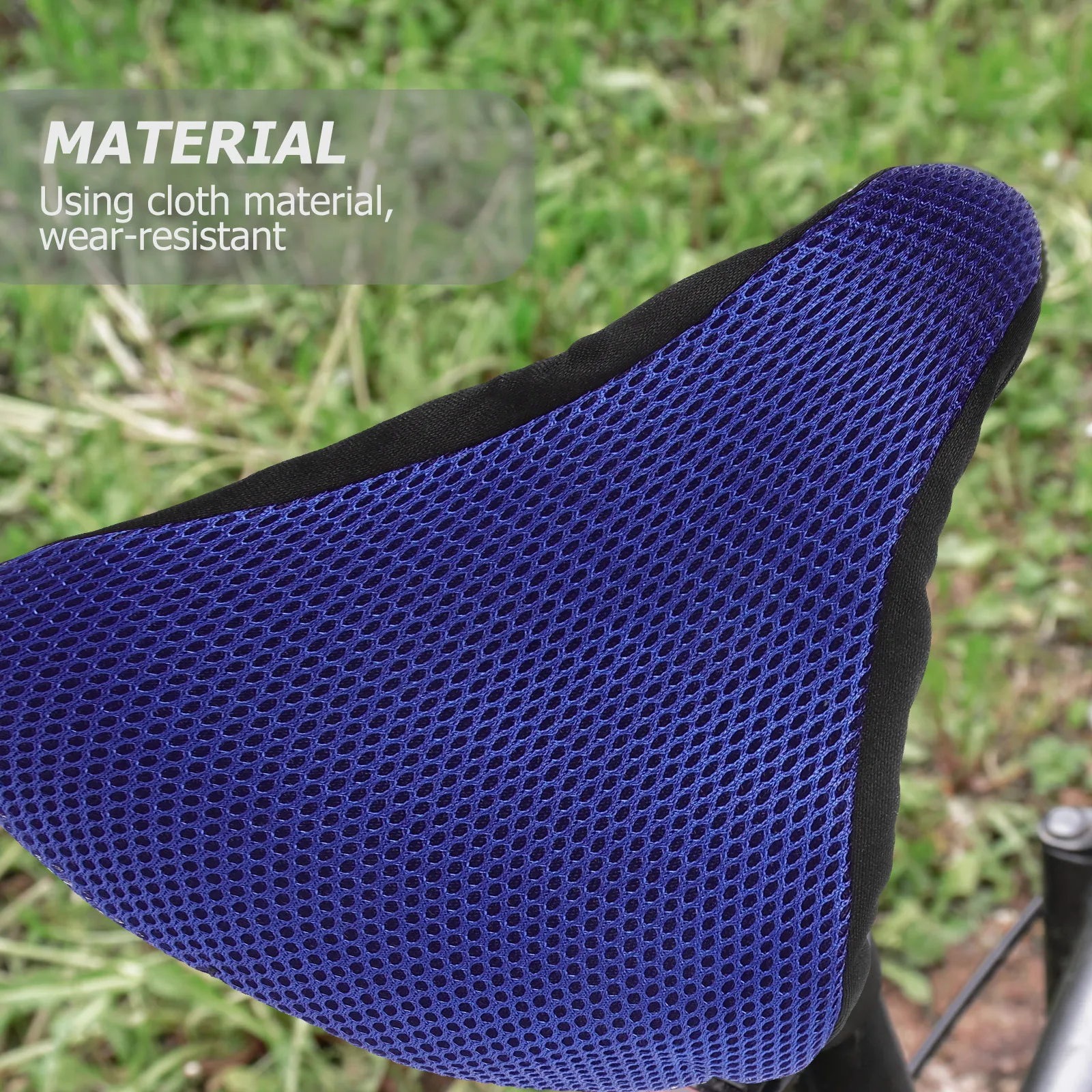 

4Pcs Bike Seat Cushion Breathable Comfortable Bike Saddle Pad Wear Resistant Universal Cycling Seat Cover Saddle Cover