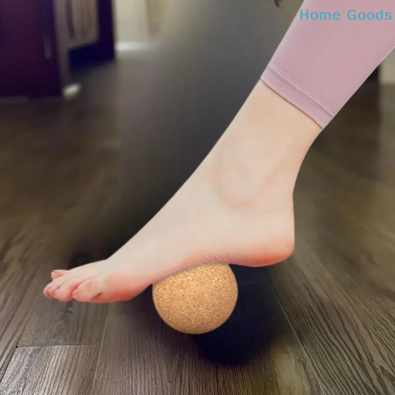 Cork Massage Ball Back Massage Foot Massager Yoga Ball Tension Release Therapy Myofascial Ball Relax Muscles Trigger Point