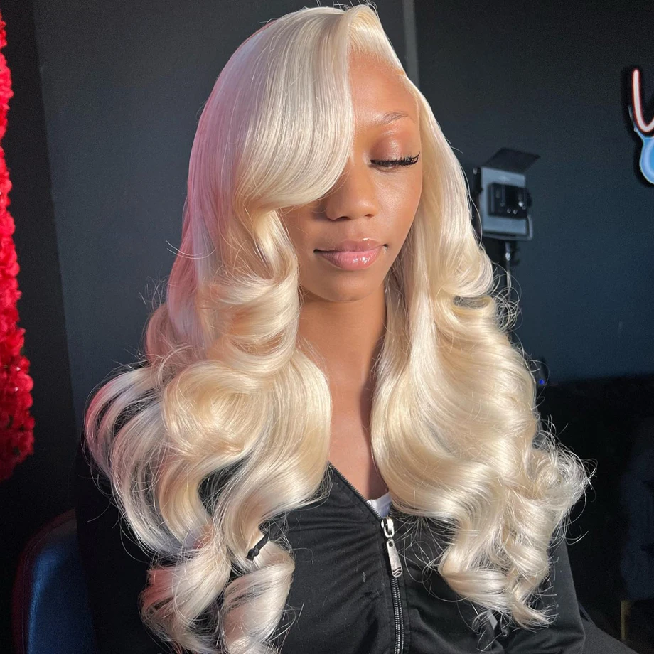 

30 Inch 13x4 Honey Blonde Lace Front Wig 613 Hd Lace Frontal Wig 13x6 Colored 100% Body Wave Human Hair Wigs For Black Women
