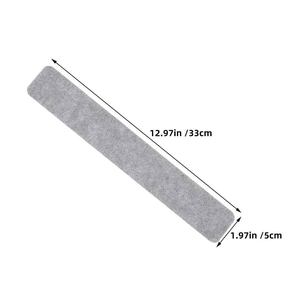 6Pcs Self-Adhesive Felt Memo Board Strips Soft Bulletin Display for Photos Notes Wall Decor Office Home Classroom