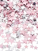 10/6mm star silver rose gold confetti birthday party tabletop decorations birthday party sprinkle supplies-30g