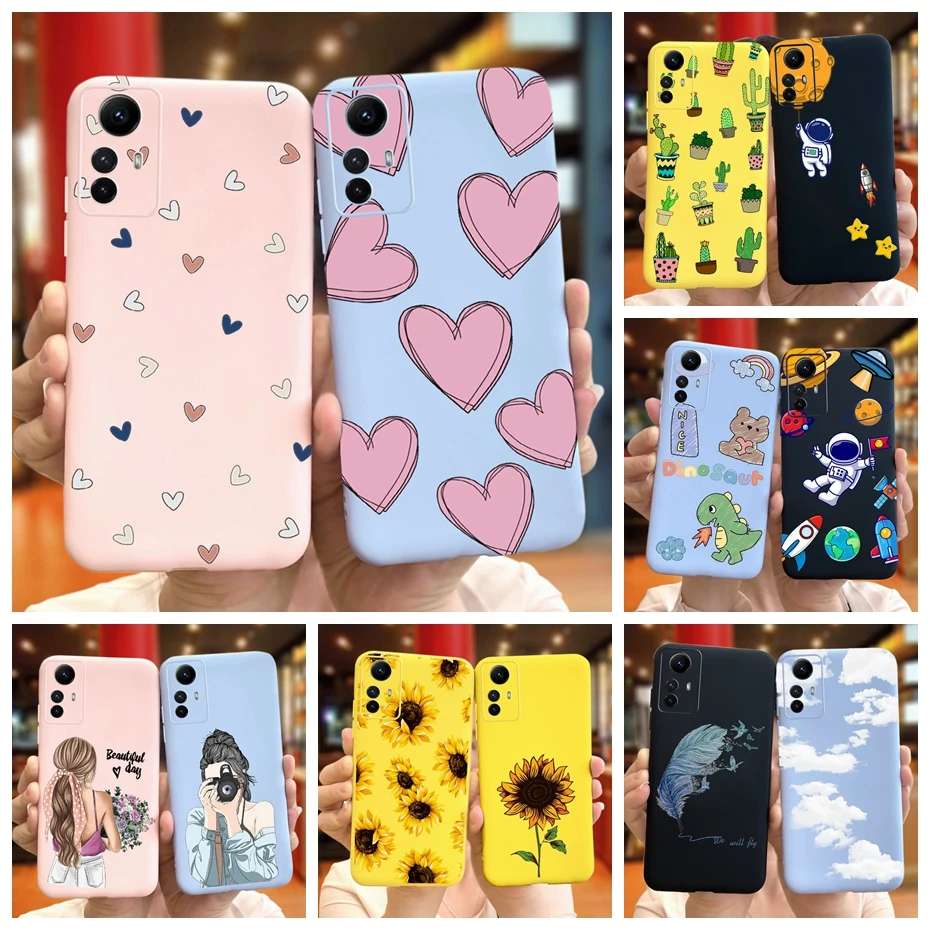 For Xiaomi Redmi Note 12S Phone Case 2023 Cute Printing Jelly Silicon Soft Back Cover For Redmi Note12s 4G