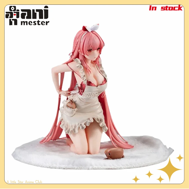 

В наличии оригинальный фартук AniMester с белым кроликом Роу 1/7, анимационные фигурки из ПВХ, коллекционные модели игрушек