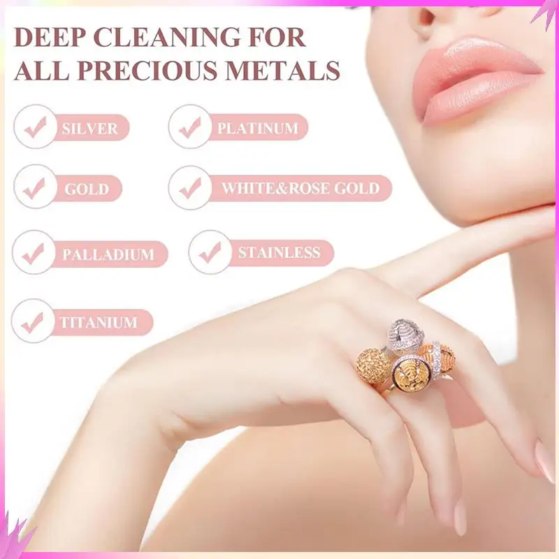 

B50C 200PCS Jewelry Cleaning Cloth,Professional Polishing Cloth Individually Wrapped,Pink Silver Polishing Cloth 3.15X3.15In