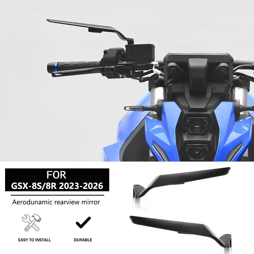 

Motorcycle For SUZUKI GSX 8S 2023 2024 NEW Side Mirrors Rearview Mirror ​GSX​-8S Accessories 2025 2026