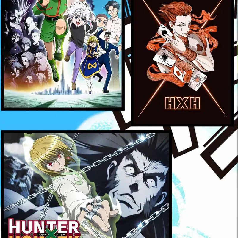 Hurtownia kart kolekcjonerskich Hunter X Hunter A5 Plakat Anime Tablica artystyczna Karty do gier anime