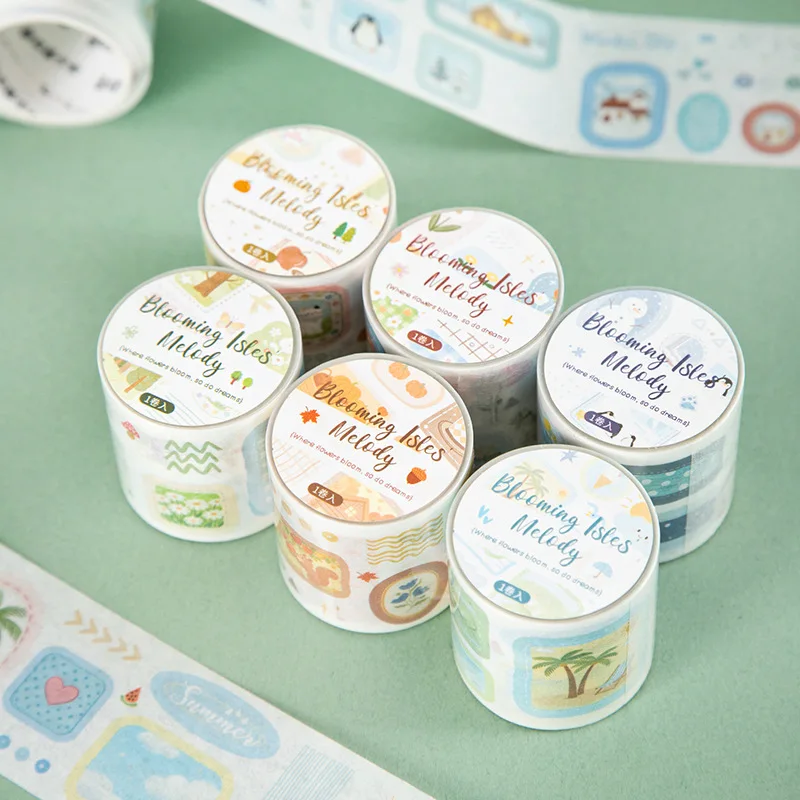 1pcs/1lot Decorative Adhesive Tapes Paper Huayu Manga Song  DIY Paper Scrapbooking Japanese