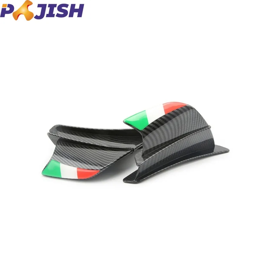 

Motorcycle Modified Accessories Plastic Aileron Spoiler Motorcycle Winglet Aerodynamic Wing Kit Fit for Ducati Cbr650r Winglets