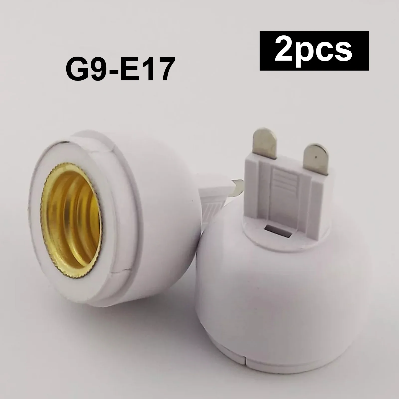 2Pcs G9 To E17 Lamp…