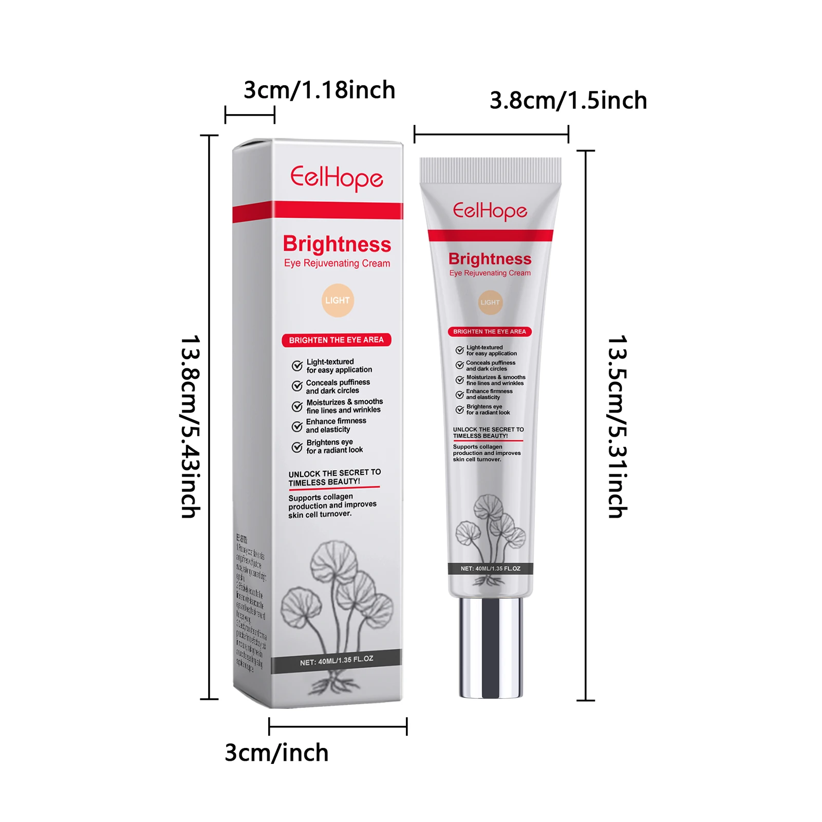 센텔라 아이즈 다크 컨실러 보이지 않는 눈 다크 서클 경량 천연 커버리지 브라이트 레이크럴 그루브 페이셜 메이크업 베이스