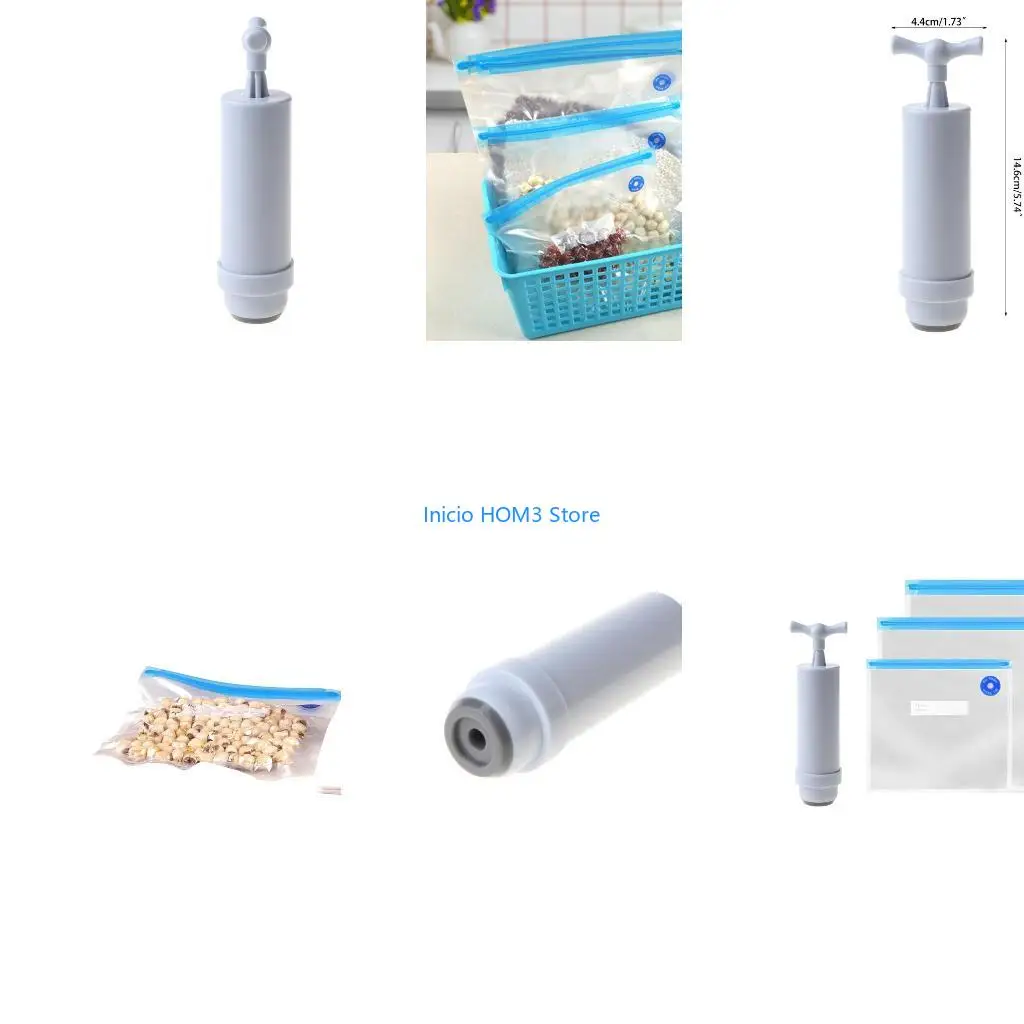 A5YD Seal Storage Compression Pump Storage Vacuum Sealer Machine Manual Pump Vacuum Bag Suction Air Pump