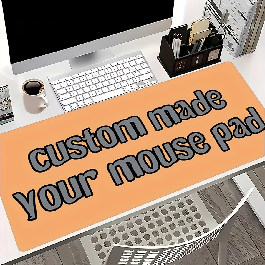 Custom Your Own Photo Mouse Pad Personalized Large Desk Mat Gaming Mousepad Custom Design Computer Desk Decor Present