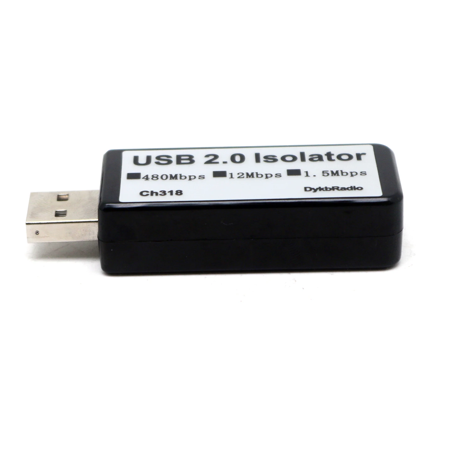CH318T 480Mbps USB 2.0 Hochgeschwindigkeits-Isolator Isolationsschutz Isolierter USB-Hub für PC HDD/Beseitigung von Erdungsrauschen DAC/Audio – Detail 5