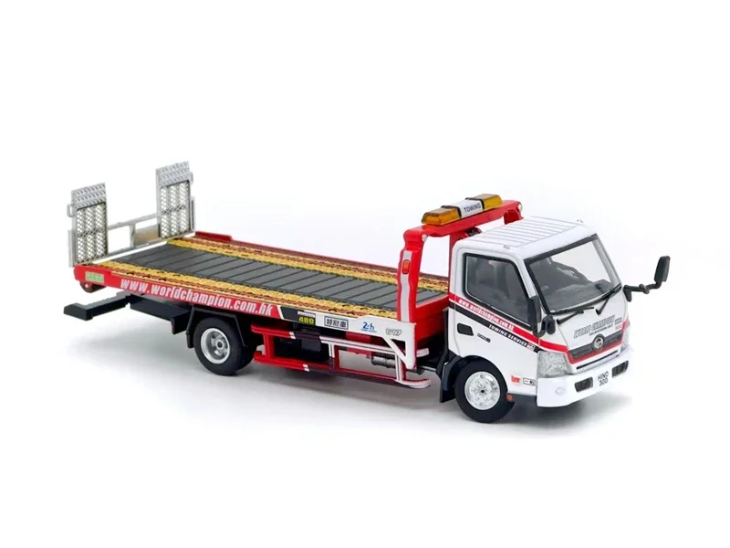 

**Pre-Order** Unique Model × Tiny 1:64 Hino 300 Dutro Full floor trailer Diecast Model Car