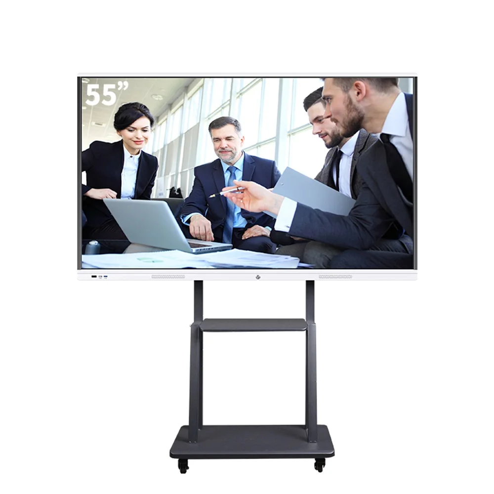 

Highly Recommended 55 Inch Interactive Flat Panel Conference Machine China Factory Outlet OEM Weier Multi Touch USB Serial