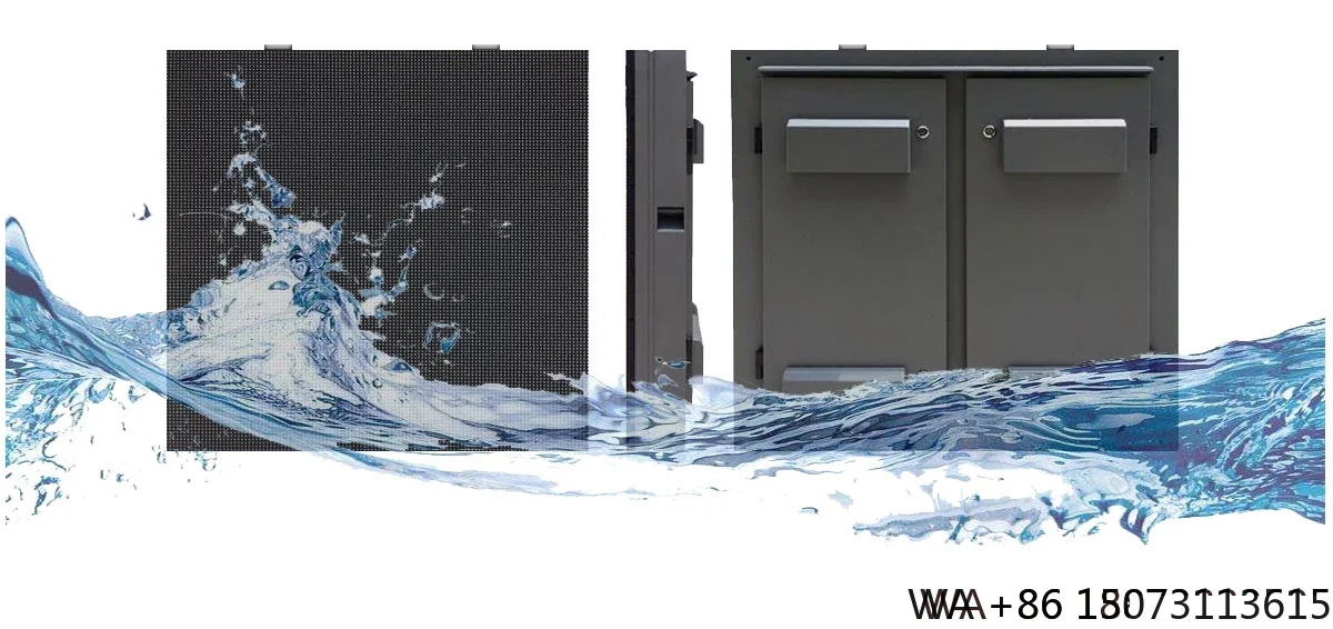 

Уличный светодиодный экран P4, водонепроницаемый, полноцветный, яркость 4500 кд/м², угол обзора 160°