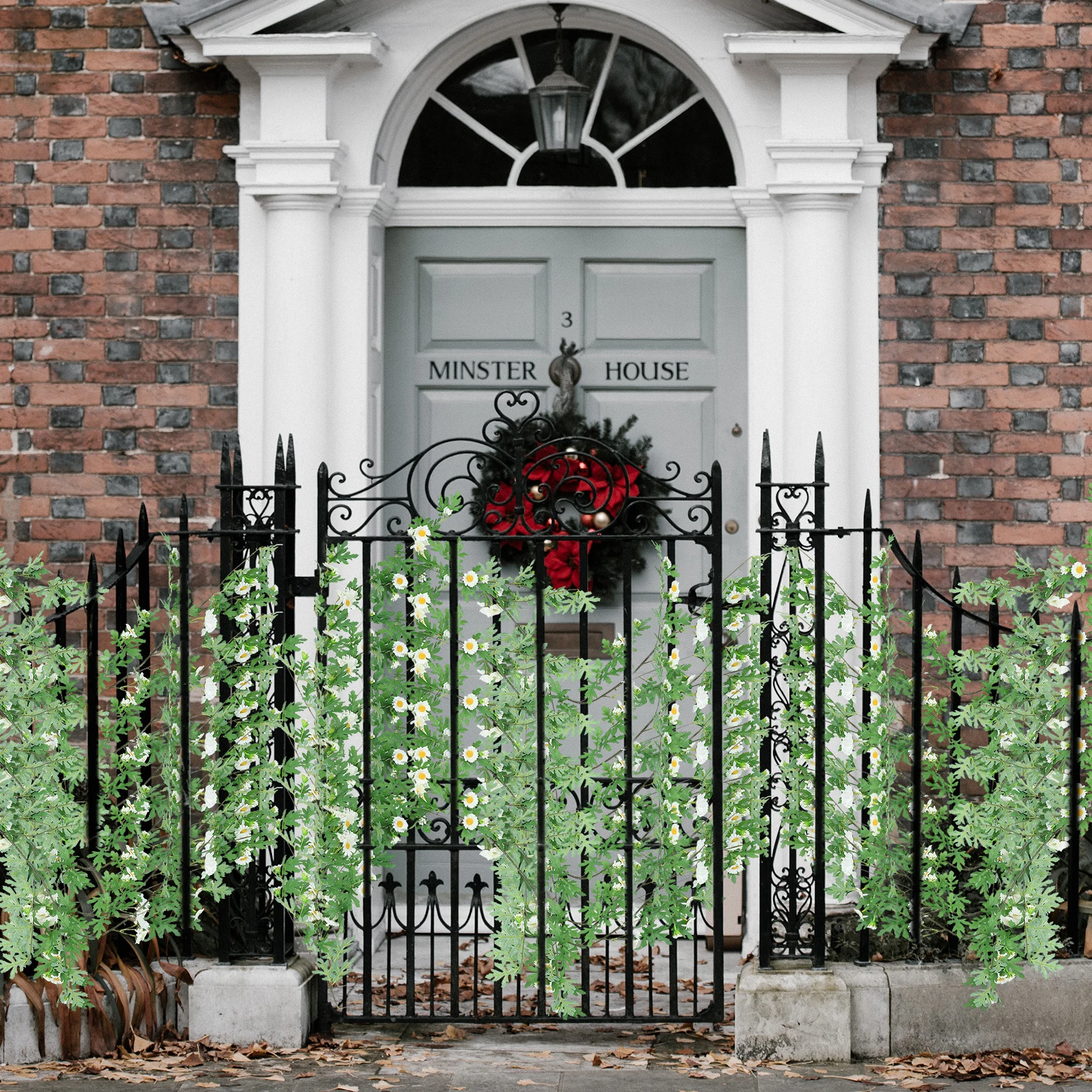 

1Pcs Artificial Daisy Rattan Vine Simulation Hanging Decor Party Home Garden Wall Ornament Simulation Daisy Rattans