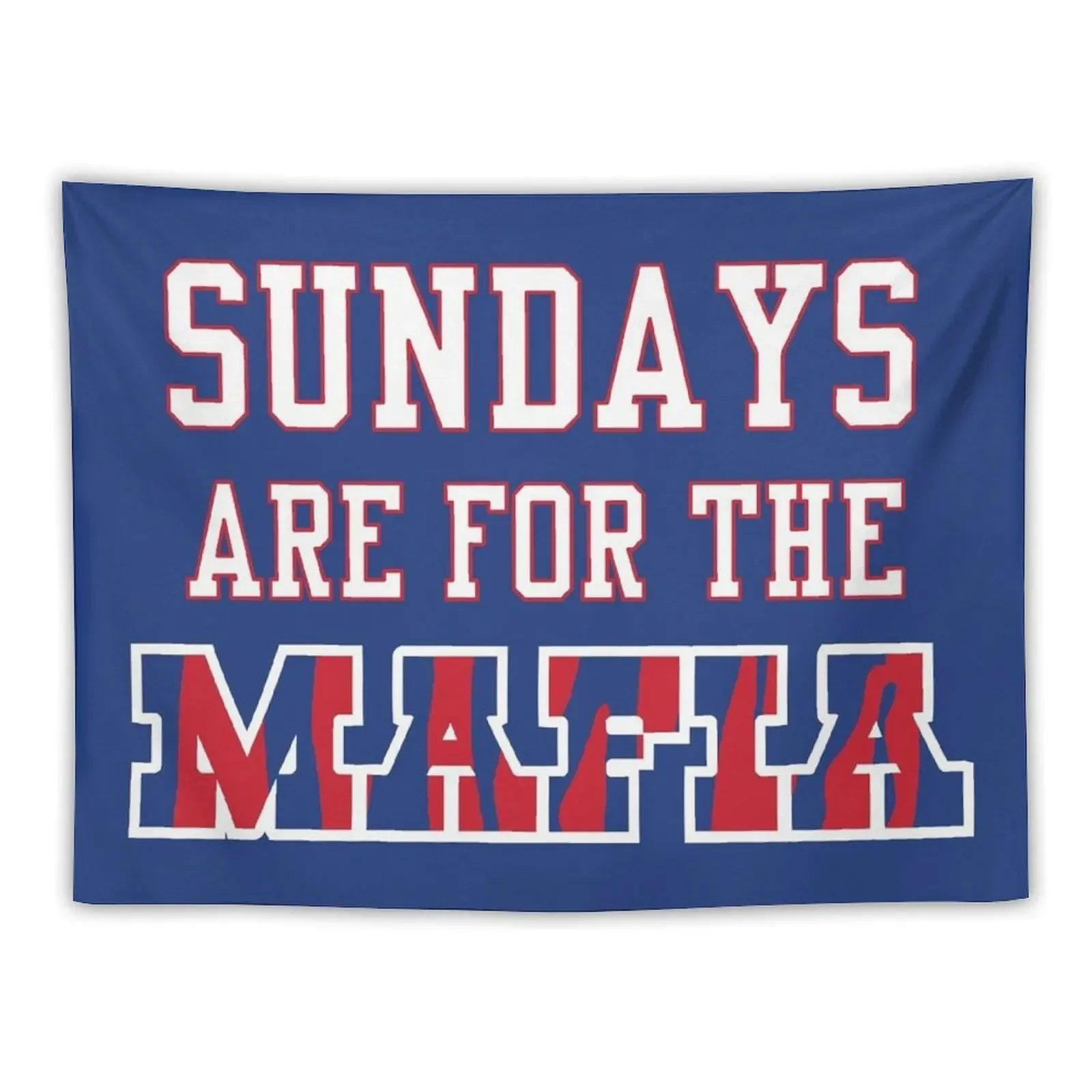 Sundays are for the Mafia 2 Tapestry Decor For Bedroom Kawaii Room Decor Tapestry