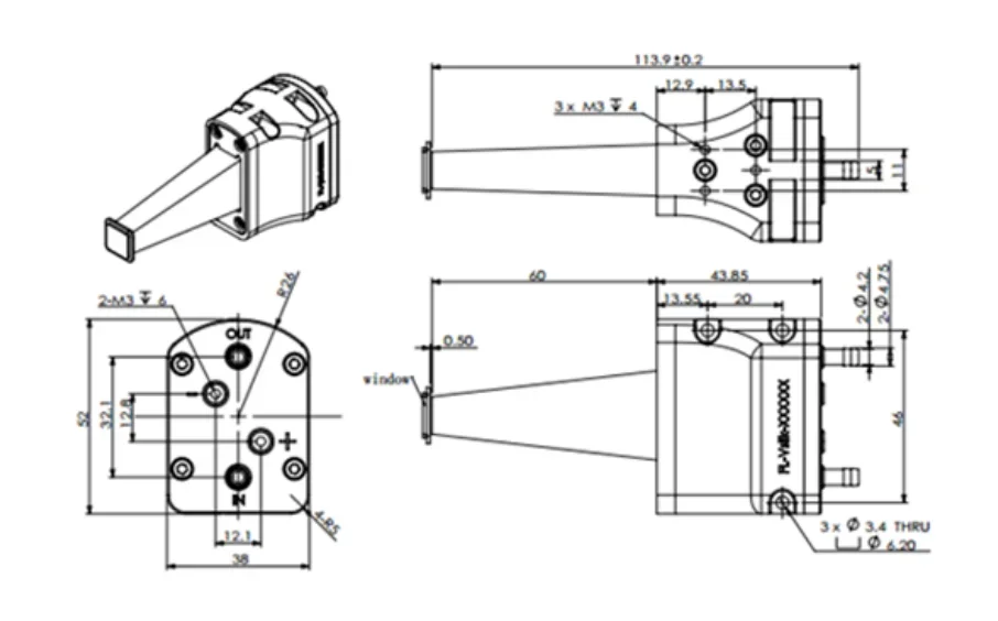 FL0803310 Vsilk Pro 1200w 1000W diode laser stack with shell and light guide customized laser modules repair and replace