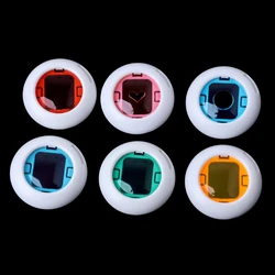 Mini 8/8+/9/7s/KT 6 Pcs Colorful Filter Lens For Fuji Film Camera Drop shipping