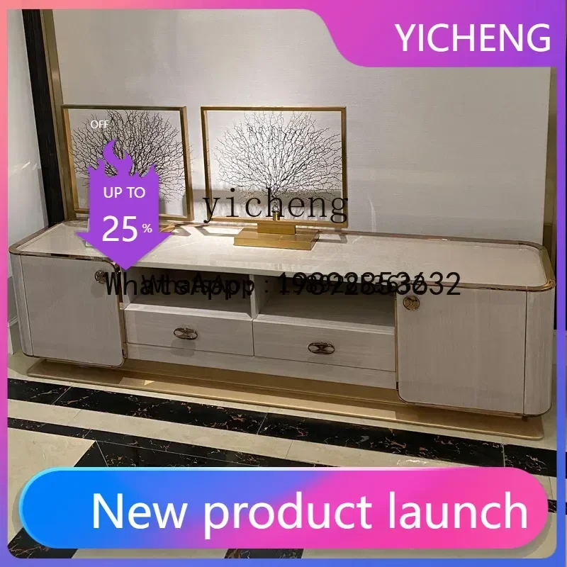 

light luxury TV cabinet, simple floor cabinet, audio-visual cabinet, large and small apartment furniture