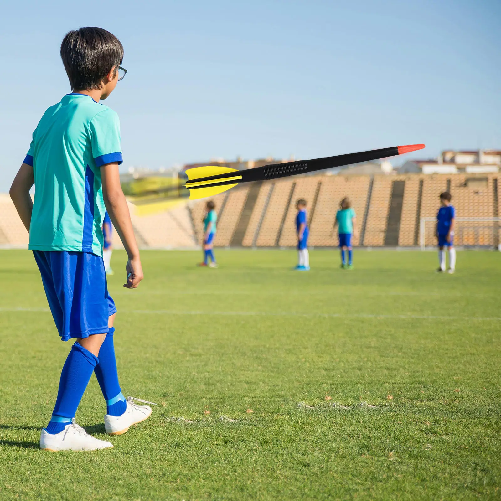 

Набор из 2 детских пластиковых копий из АБС-пластика для тренировок по метанию, для школьного спорта, сенсорной интеграции и спортивных занятий