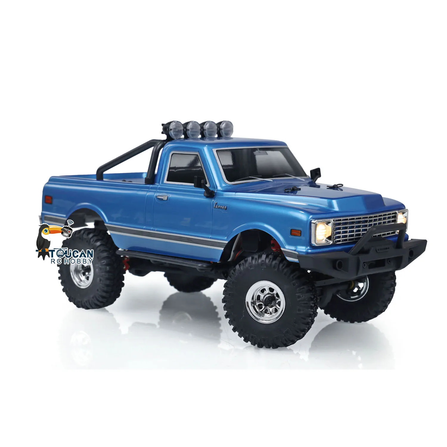 

Hobby Plus 1:18 RC Crawler Car 4WD Mini Radio Control Off-road with Motor Servo ESC Vehicle Battery Light System