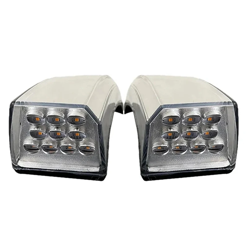 24V Caminhão LED Lado Marcador Lâmpada Farol Luz de Canto Para Caminhões Volvo Série FH/FM/FL 82151205 82151157