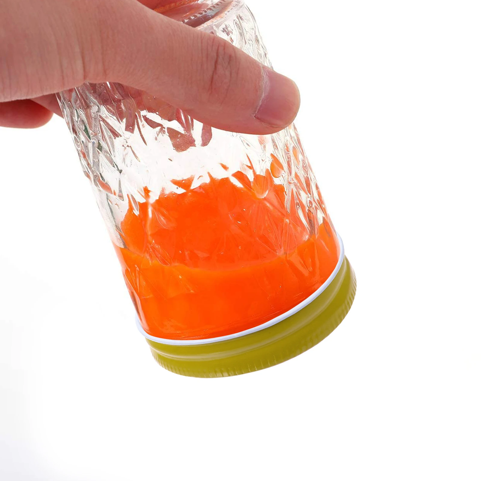 

12pcs 70Mm Tinplate Jar Lids Replacement Jar Covers Caps Sealing Cover Leakproof Storage7Cm Mason Cups Containers
