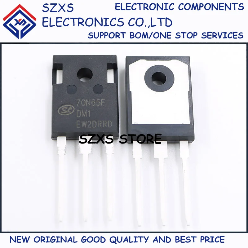 New Original 5Pcs 70N65FDM1 SGT70N65FDM1 TO-247 70A 650V IGBT Transistor In Stock Electronic Components Good Quality