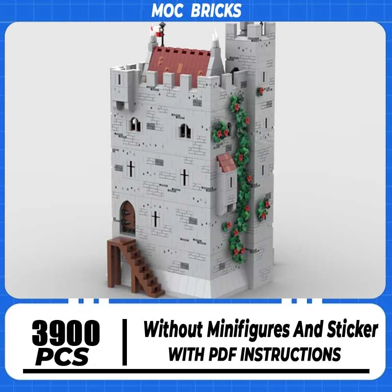 

Moc Building Blocks Modular Keep - Tower House Series pt. 1 Model Technology Gift Movie Model Construstion DIY Assembly Set Toy