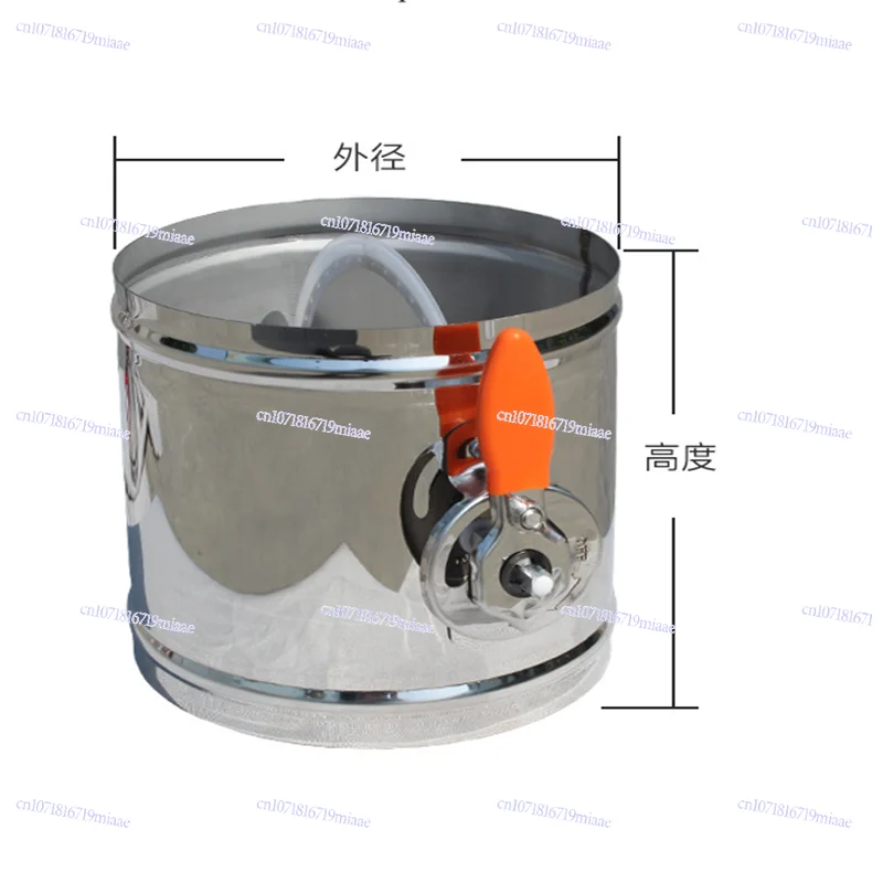 

Manual air Damper Valve Ventilation Damper air Duct Vent Diameter 80mm 100mm 125mm 150mm 200 mm