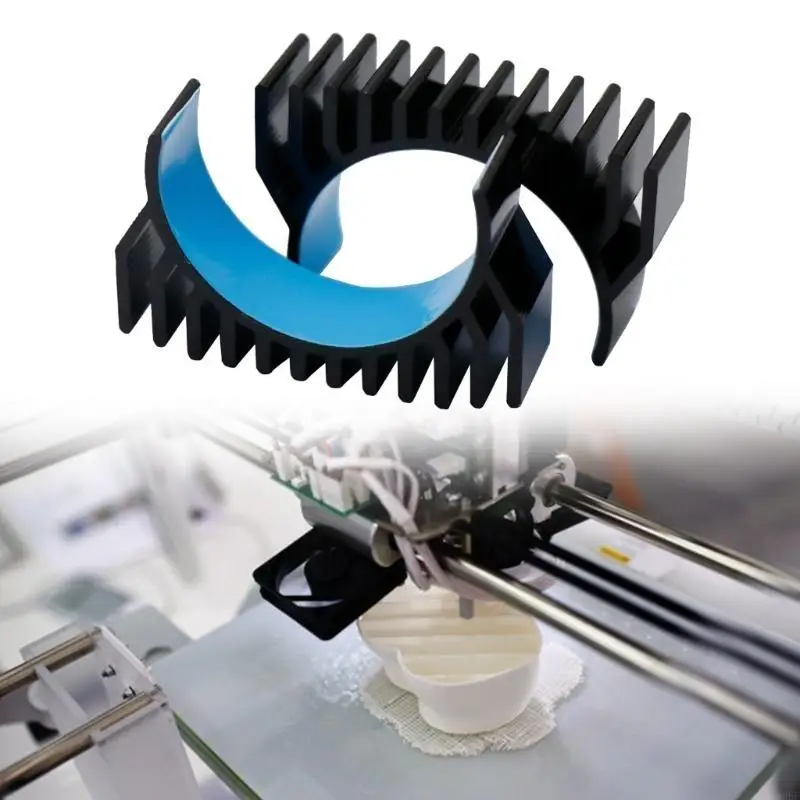 

896F Round Aluminum Heat Sink Efficient Cooling For K1C Extruder 36mm Stepper Motors