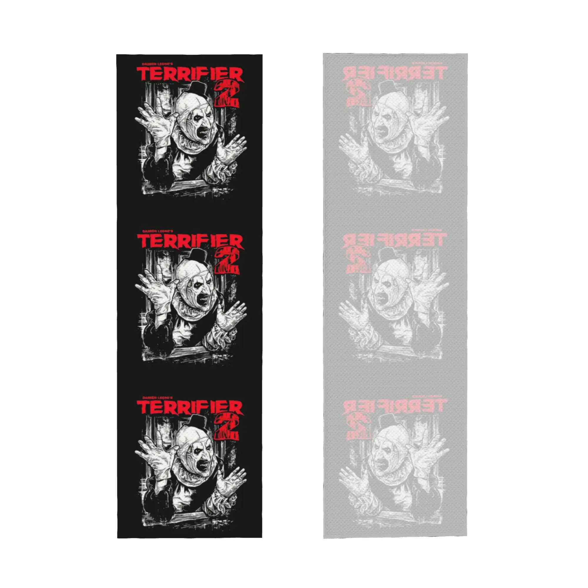 Terrifier Movie Poster++ Cold Exercise Towel Quick Dry Face Towel  Yoga Towels