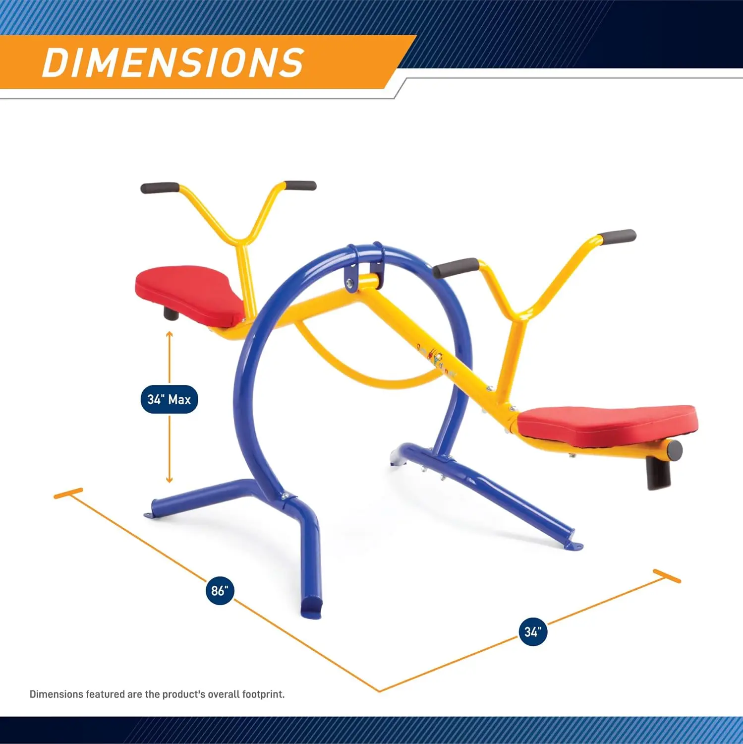 Casa Gangorra Playground Set, TT-210, Multi Colorido, 37,00x3200x79,50 em