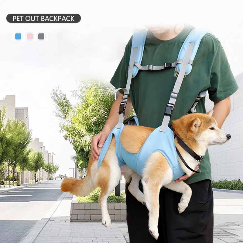 

Adjustable Personalized Leisure Dog Bag Breathable Detachable Outdoor Travel Walking Pet Carrier Backpack Dog Purse Carrier