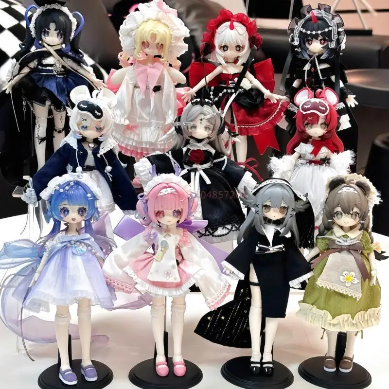 

Новый оригинальный в наличии 1/12 MJD Meki Heart Of Creation слепая коробка шарнирная подвижная фигурка орнамент для девочек коллекционные игрушки подарки